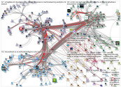 NodeXL Twitter NodeXL SNA Map and Report for Tuesday, 22 October 2019 at 11:41 UTC